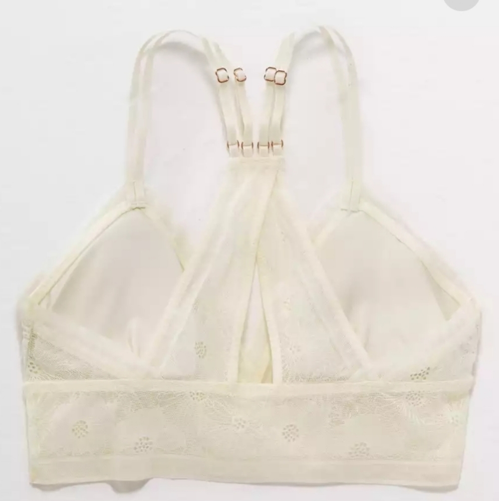 Sold; NWOT Aerie POP! Lace Padded Bralette - Picture 4 of 7